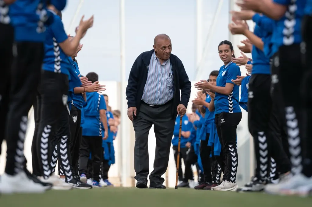 Alt= Abdallah Ben Barek Malaga CF