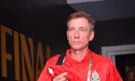 alt= Alexandre Santos fier des joueurs et supporters de l’AS FAR