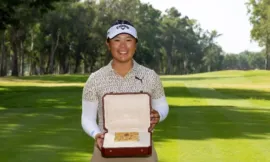 alt= Anna Huang remporte la Coupe Lalla Meryem de golf 2026