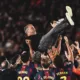 alt= Le Barça sacré champion après sa victoire contre le Real Madrid