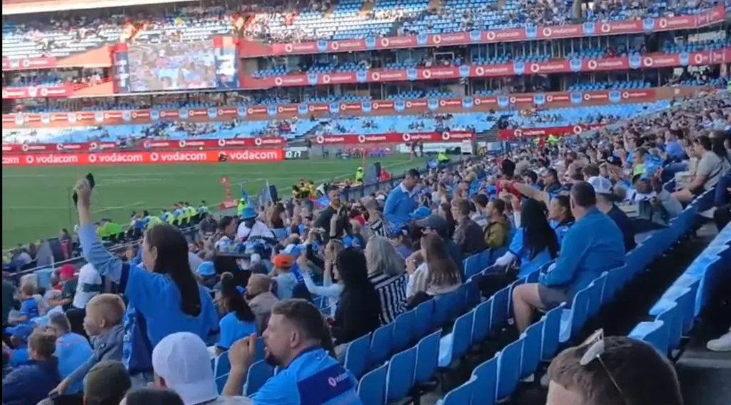alt= Blue Bulls rugby ferveur des supporters au Loftus Versfeld