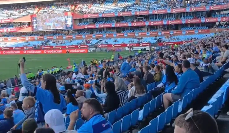 alt= Blue Bulls rugby ferveur des supporters au Loftus Versfeld