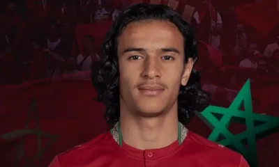 alt= Ayoub Bouaddi qualifié avec le Maroc