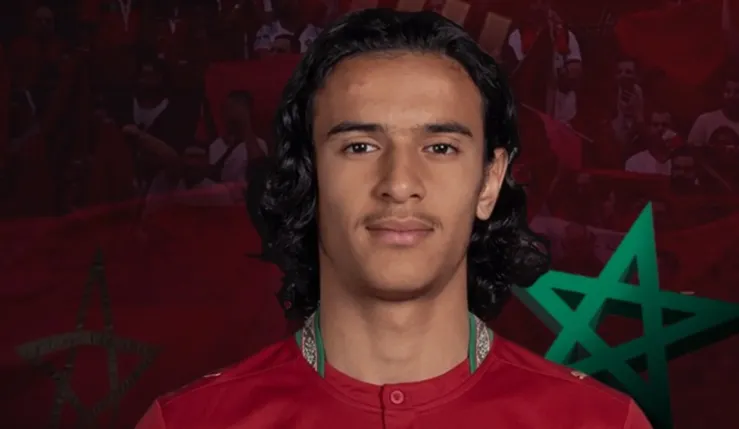 alt= Ayoub Bouaddi qualifié avec le Maroc