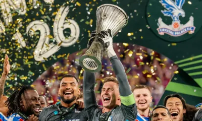 alt= Crystal Palace remporte la Ligue Conférence