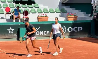 alt= El Jardi et Kabbaj tombent au super tie-break à Rabat