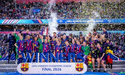 alt= le Barça remporte la Ligue des champions féminine