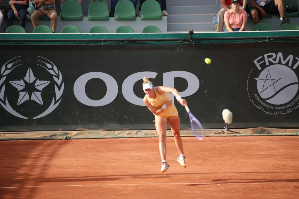 Alt= Jil Teichmann : « Je m’attendais à un match très dur contre Yasmine Kabbaj »