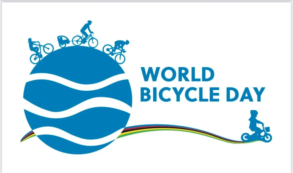 alt= Journée mondiale de la bicyclette.