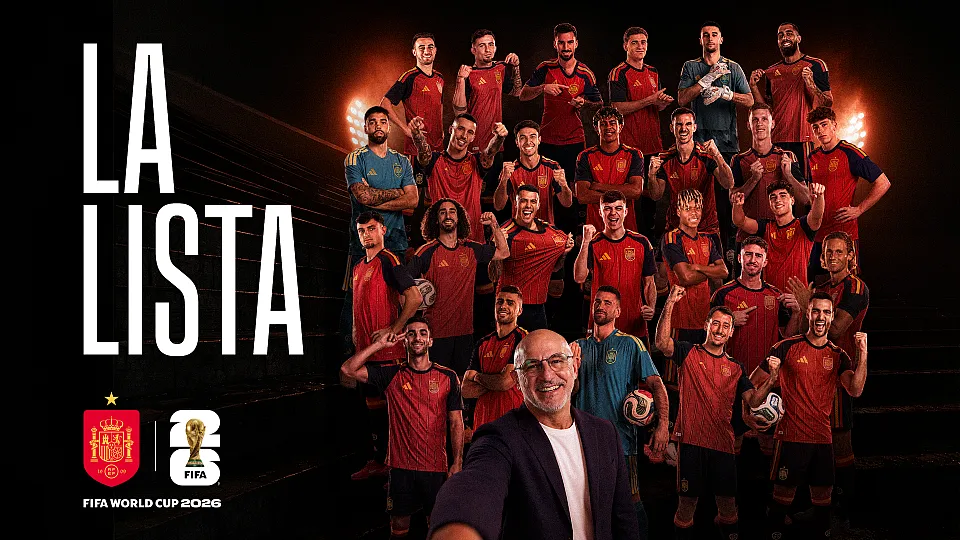 alt= Liste de l’Espagne pour la Coupe du monde 2026
