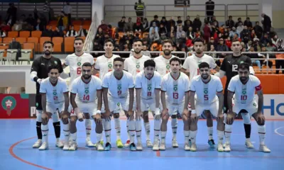 Alt= Le Maroc conserve sa 6e place au classement FIFA Futsal.