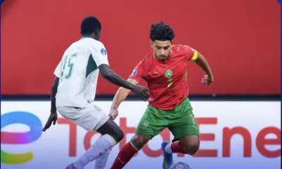 alt= CAN U17 le Maroc éliminé par le Sénégal.