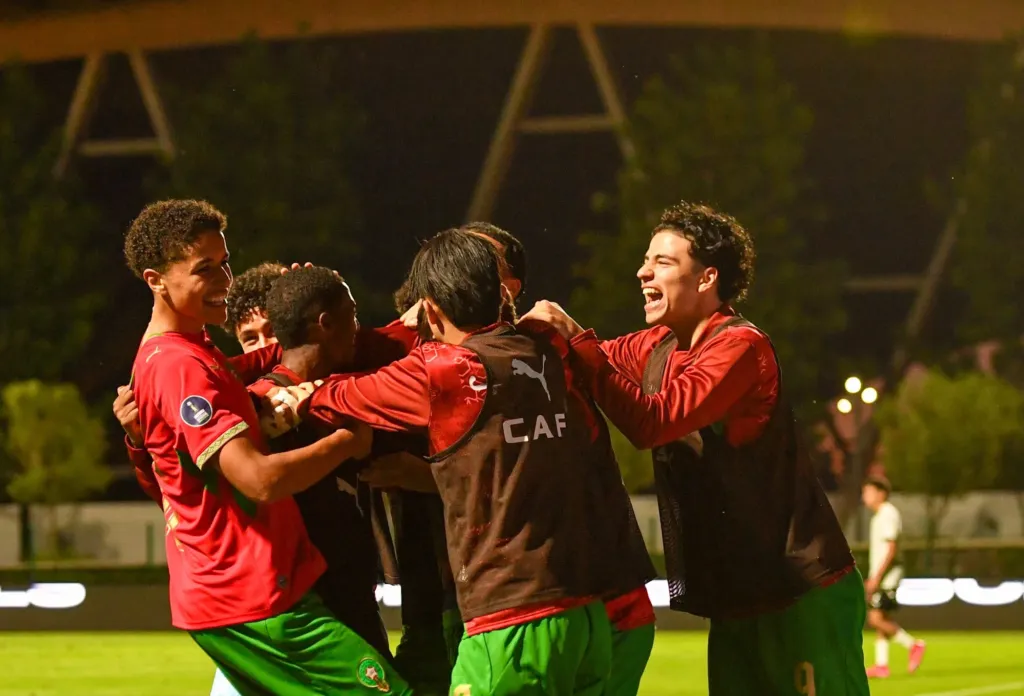 Alt= le Maroc qualifié pour la Coupe du Monde U17 Qatar 2026.