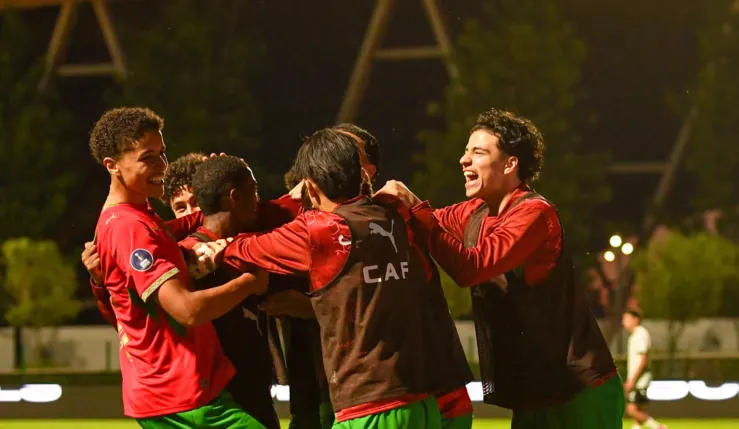 Alt= le Maroc qualifié pour la Coupe du Monde U17 Qatar 2026.