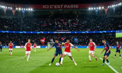Alt= Finale Ligue des Champions PSG Arsenal