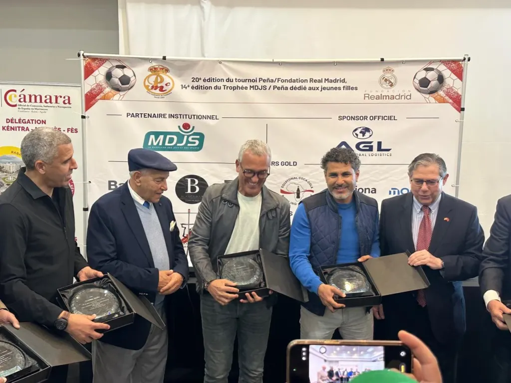Alt= Programme tournoi Peña Madridista Casablanca 2026