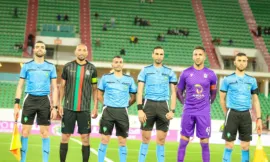 Alt= Hassania Agadir dénonce l’arbitrage contre l’AS FAR.