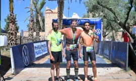 alt= Ultra Trail Amizmiz 2026 les Marocains brillent lors de la 8e édition.