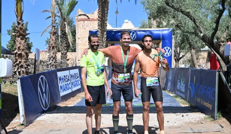 alt= Ultra Trail Amizmiz 2026 les Marocains brillent lors de la 8e édition.