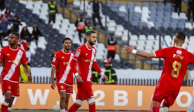 Alt= Ziyech offre la victoire au WAC face au CODM