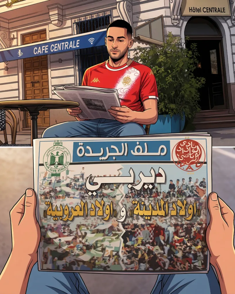 Alt= Derby Casablanca Wydad Raja analyse sociologique.