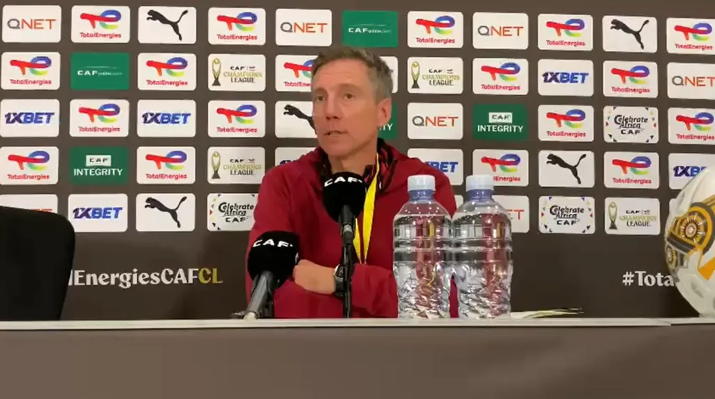 Alt= Santos après la défaite de l'AS FAR face à Sundowns