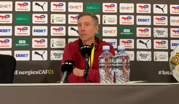 Alt= Santos après la défaite de l'AS FAR face à Sundowns