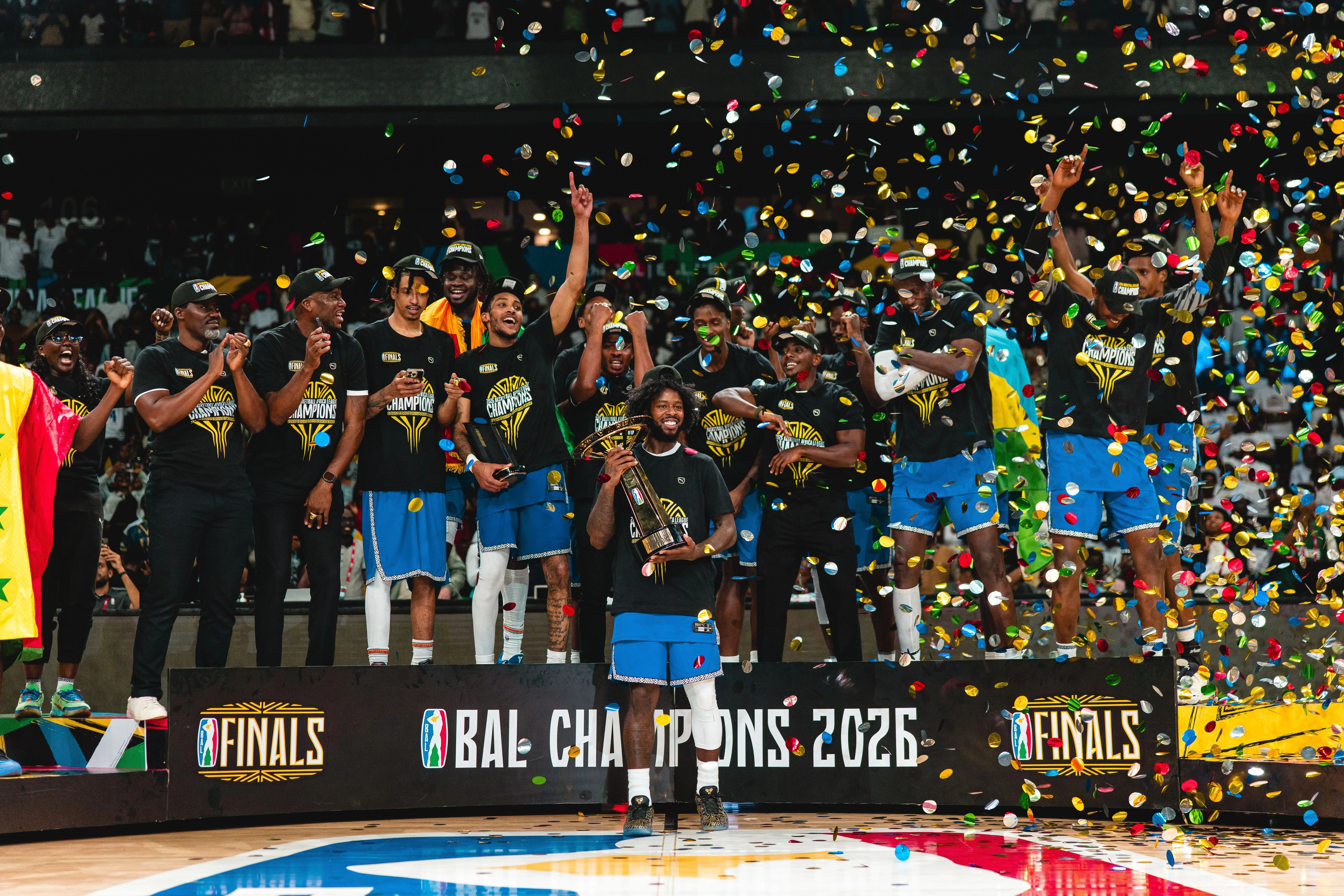 Alt= Les RSSB Tigers champions de la BAL 2026