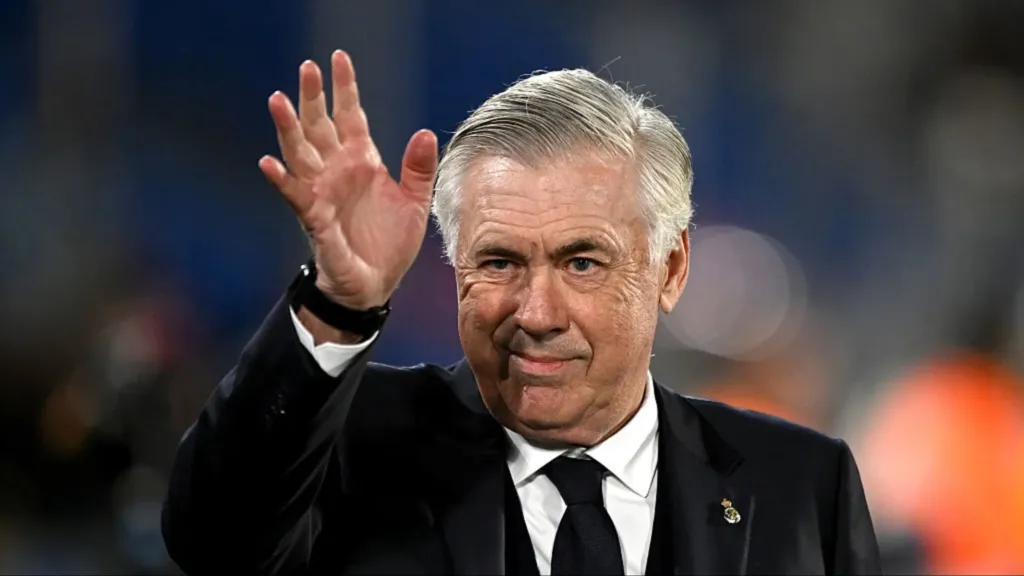 alt= Ancelotti prévient avant Maroc Brésil.