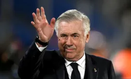 alt= Ancelotti après Maroc Brésil