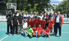 alt= Peña Madridista Casablanca tournoi solidaire.