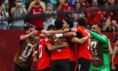 ALT= première victoire de l’Égypte en Coupe du monde