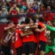 ALT= première victoire de l’Égypte en Coupe du monde