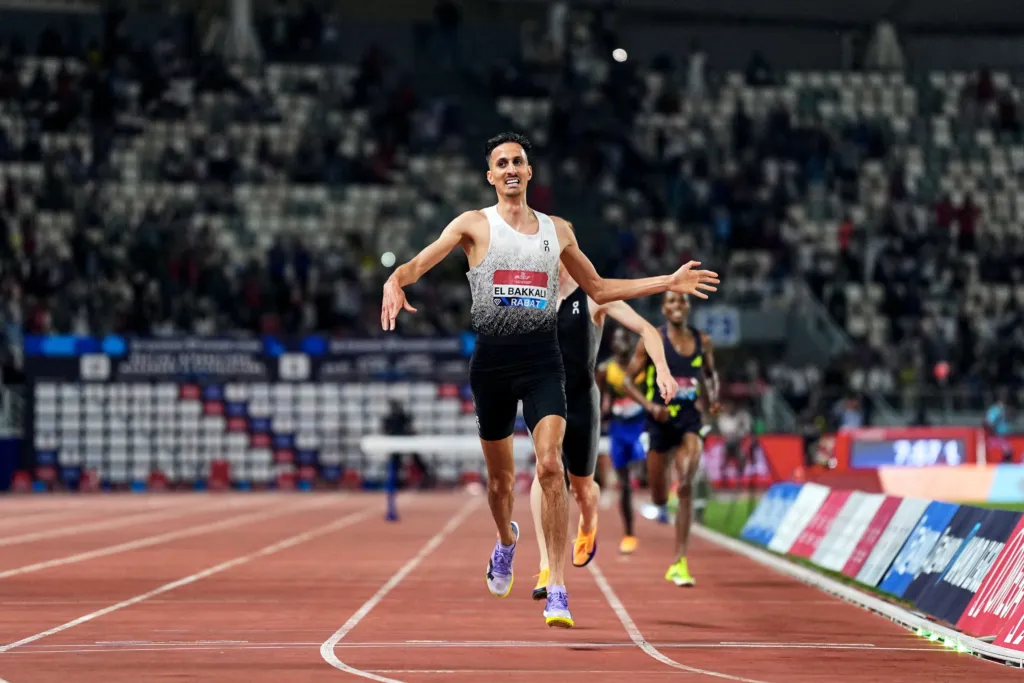 alt= El Bakkali brille à Rabat Ruppert sous les 8 minutes.