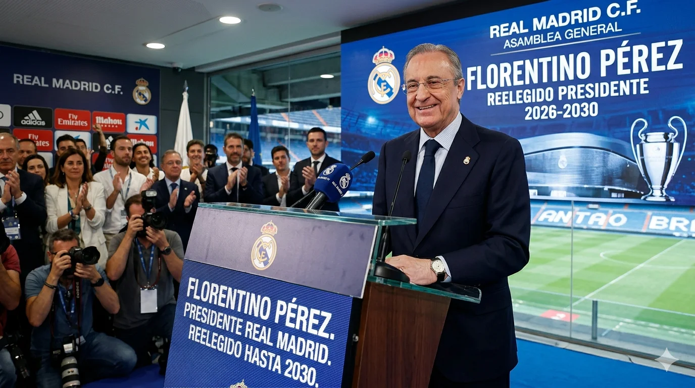 Florentino Pérez conserve la présidence du Real Madrid