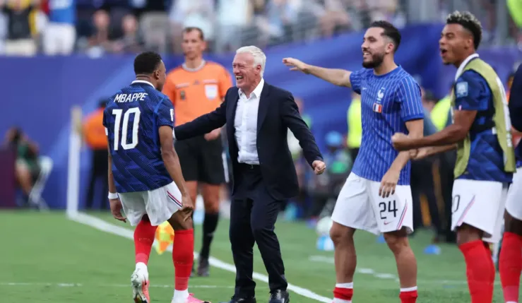 alt= Mbappé qualifie la France en 8es de finale