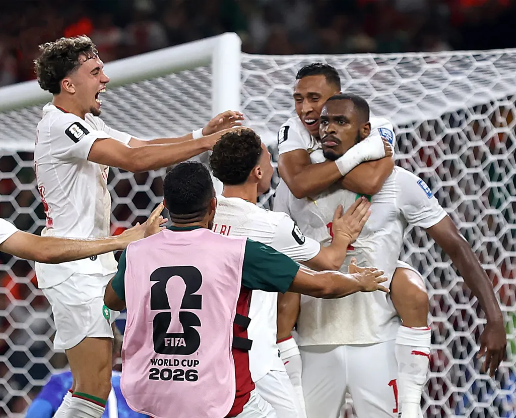 alt= le Maroc qualifié en huitième de finale