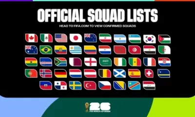 alt= Listes de la Coupe du Monde de la FIFA 2026