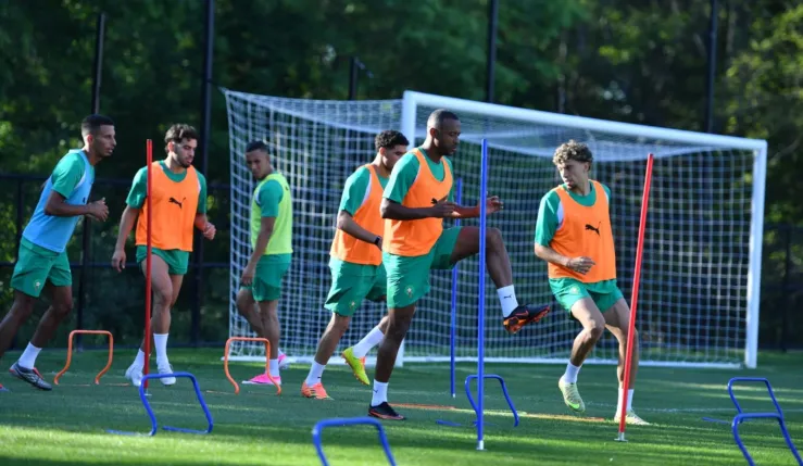 alt= Mondial 2026 les Lions de l’Atlas déjà au travail aux USA.