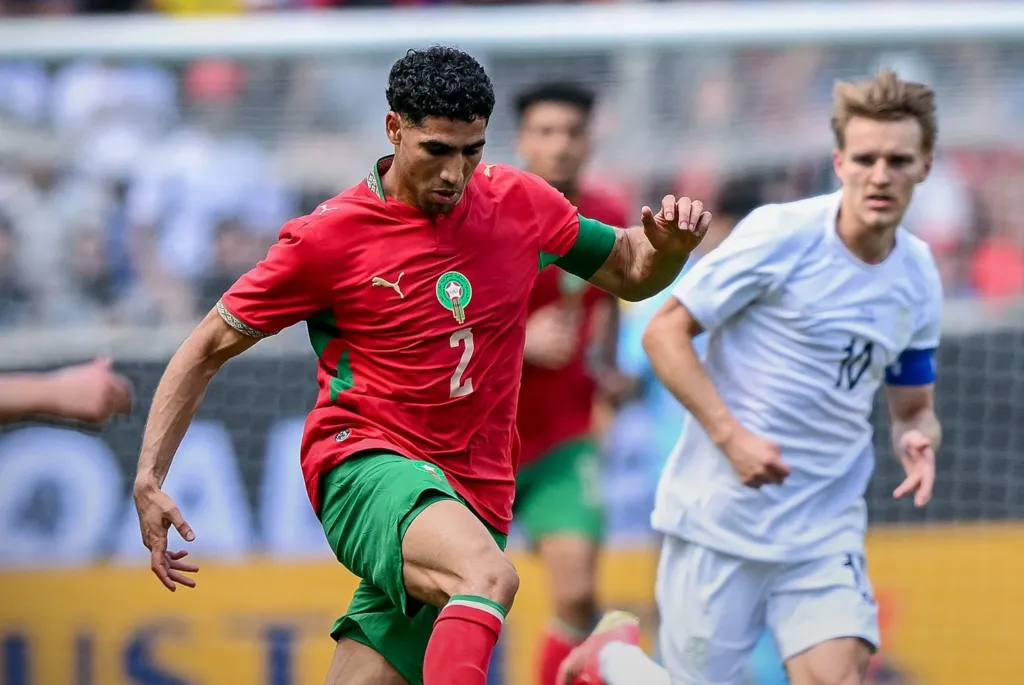 Alt= Mondial 2026 le Maroc fait match nul face à la Norvège (1-1).