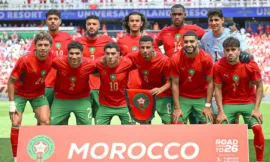 Alt= Maroc Haïti composition probable des Lions de l'Atlas