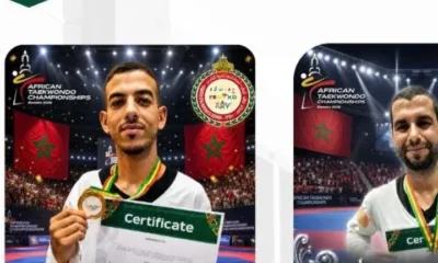 Alt= Parataekwondo marocain champion d’Afrique à Bamako