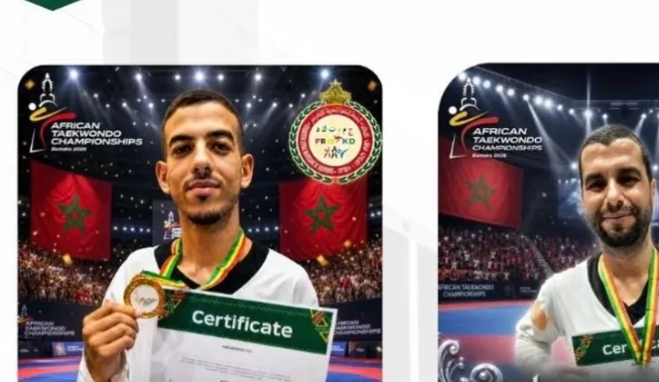 Alt= Parataekwondo marocain champion d’Afrique à Bamako