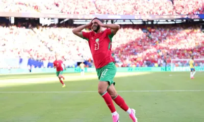 alt= Maroc Haïti score mi temps