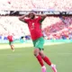 alt= Maroc Haïti score mi temps
