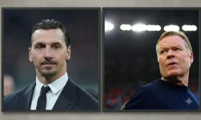 alt= Zlatan Ibrahimovic critique Ronald Koeman