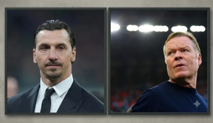 alt= Zlatan Ibrahimovic critique Ronald Koeman