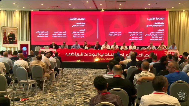 Coup de tonnerre au Wydad : le rapport financier rejeté en assemblée générale