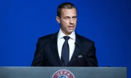 Alt= L’UEFA menace de boycotter les compétitions de la FIFA si la FIFA n'abandonne pas le projet porté par Infantino visant céder des parts commerciaux des compétitions de la FIFA au secteur privé.