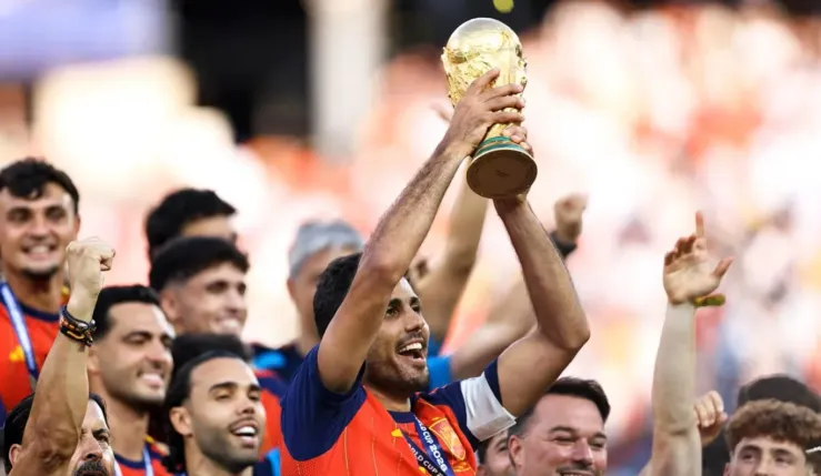 alt= Mondial 2026 le doublé historique de l'Espagne